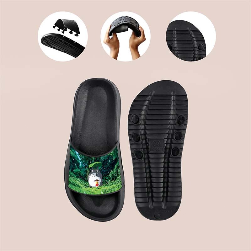 Totoro Mei Kusakabe Sandal Selop Pria Wanita Dewasa - Anti Slip, Desain Unisex, Nyaman Dipakai EVA L