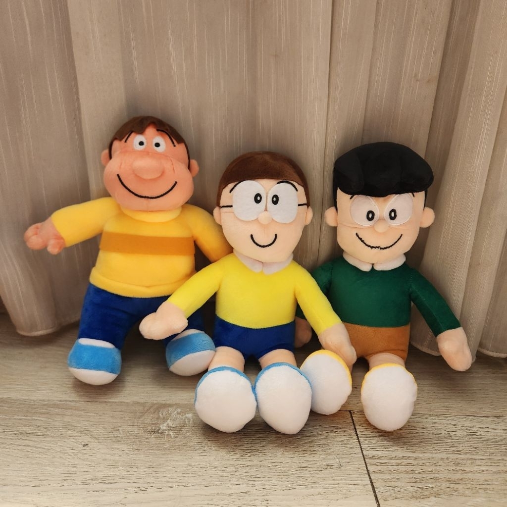 Boneka Doraemon Nobita Giant Zuneo Berlisensi
