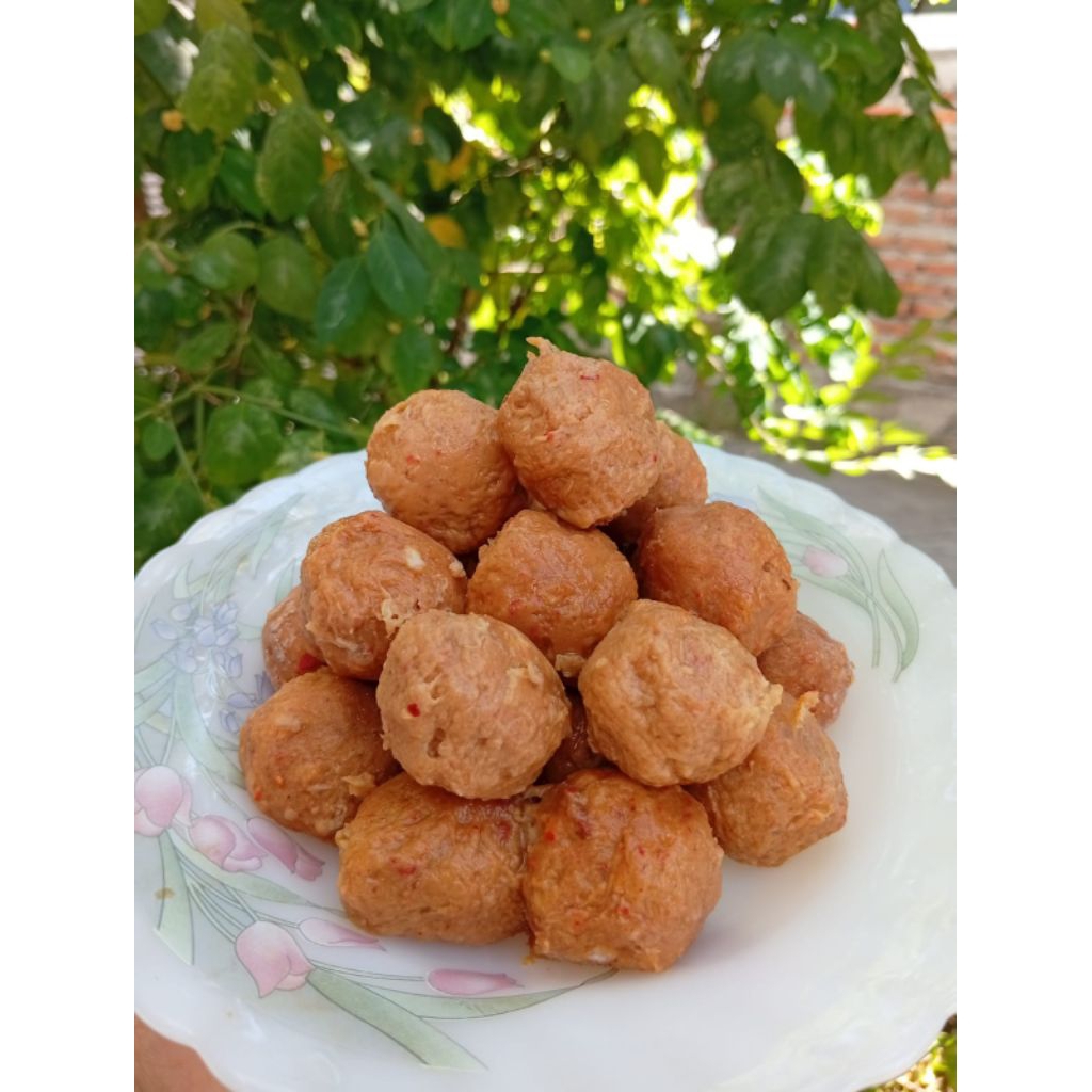 Pentol Bakso Daging Pedas isi 50 dan 100, pentol bakso enak