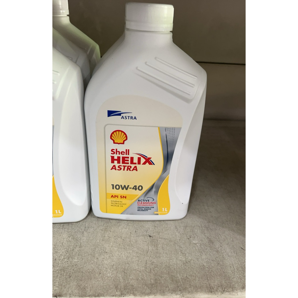 shell helix 10w-40 Oli mobil shell 10w40 1liter
