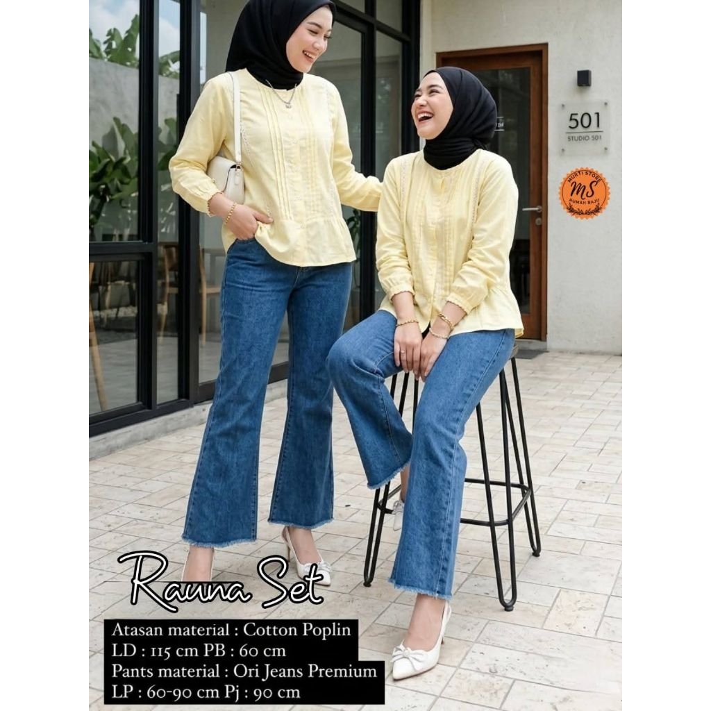 Rauna set/Setelan wanita