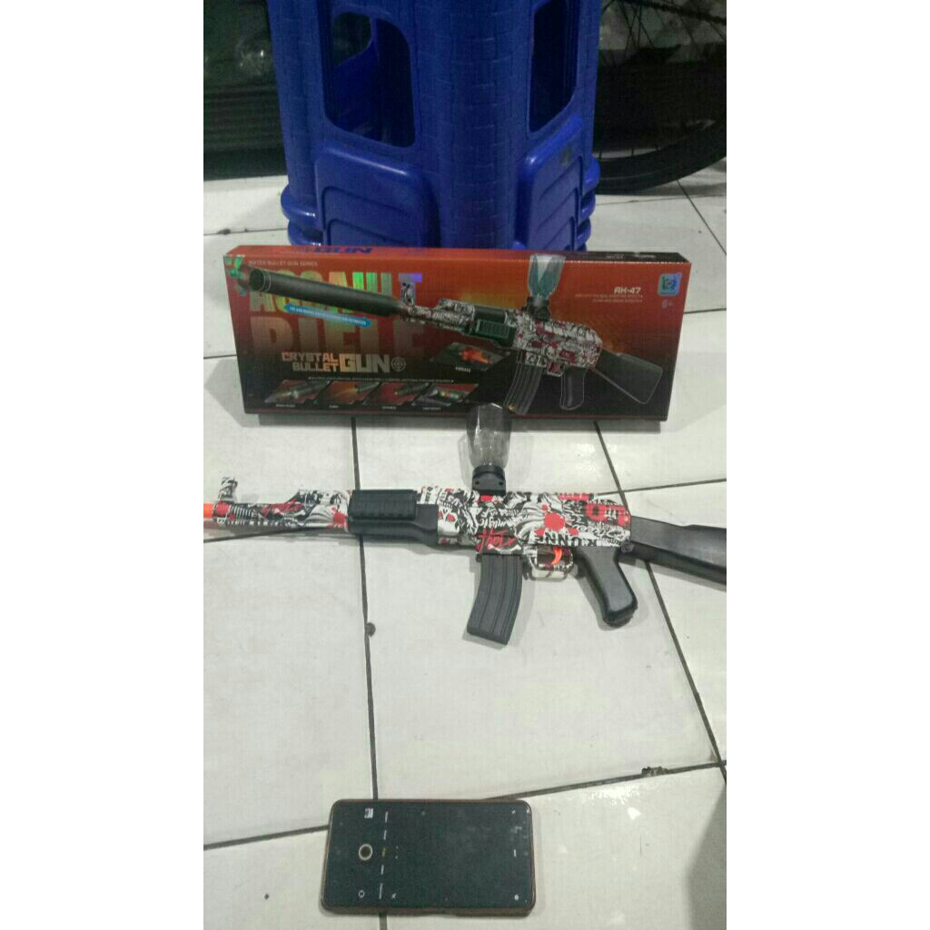 mainan water gel gun automatc