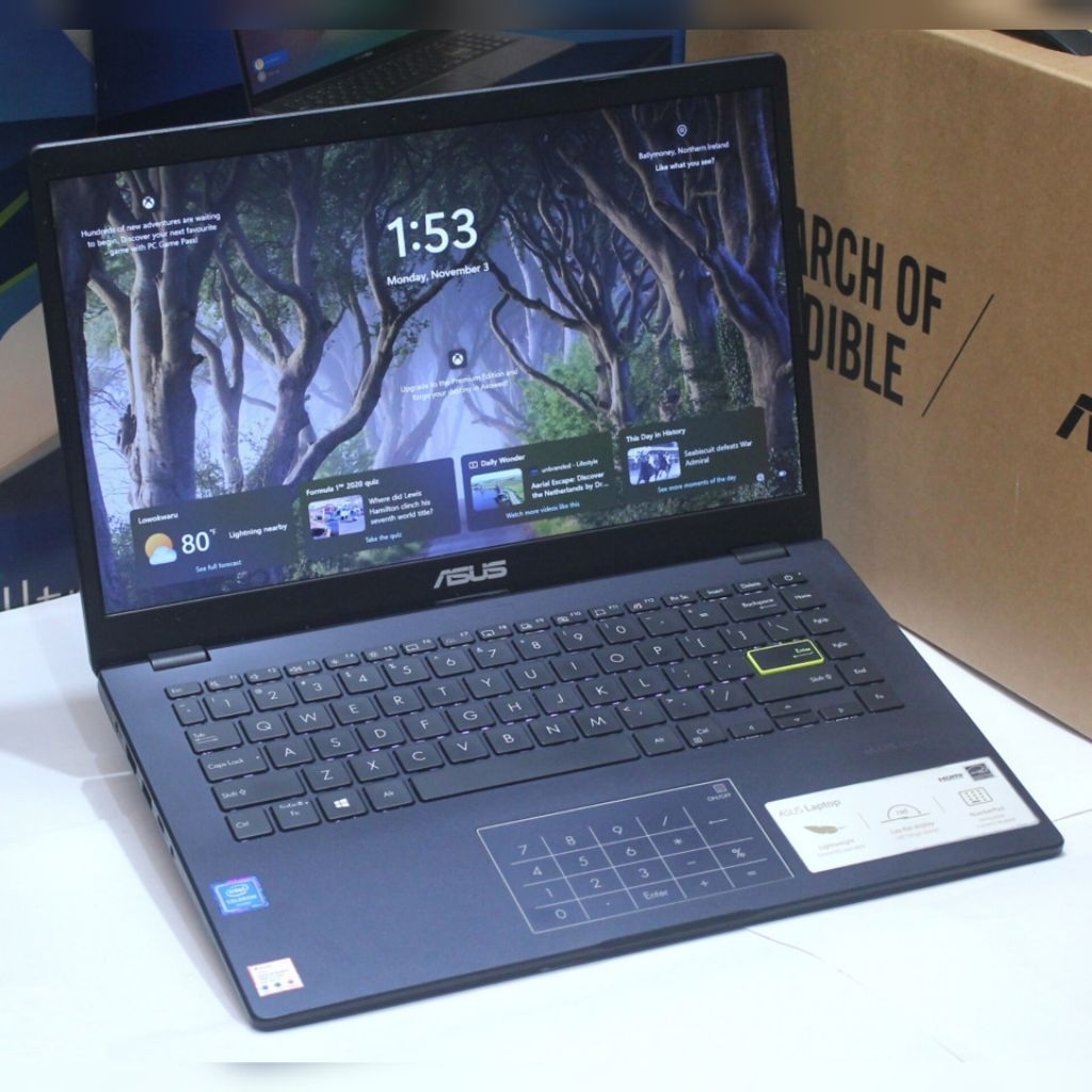 Asus E410MA Celeron N4020 Fullset