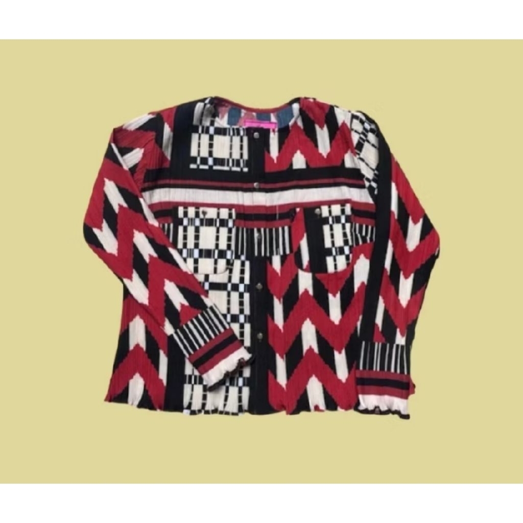 Pleatsssi long top Bolden