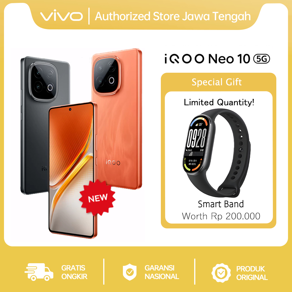 vivo iQOO Neo 10,7000 mAH + 120 watt,7K VC Cooling System,1st Snapdragon 8s Gen 4 + Q1 (Dual Chipset
