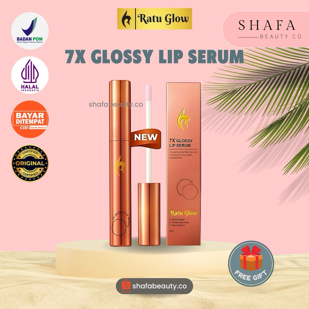 LIP SERUM RATU GLOW by Apoteker Agus Salim