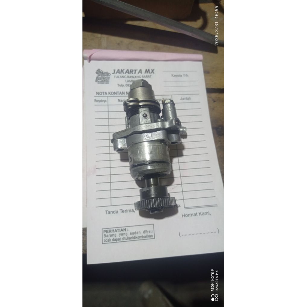 pompa oli samping F1Zr