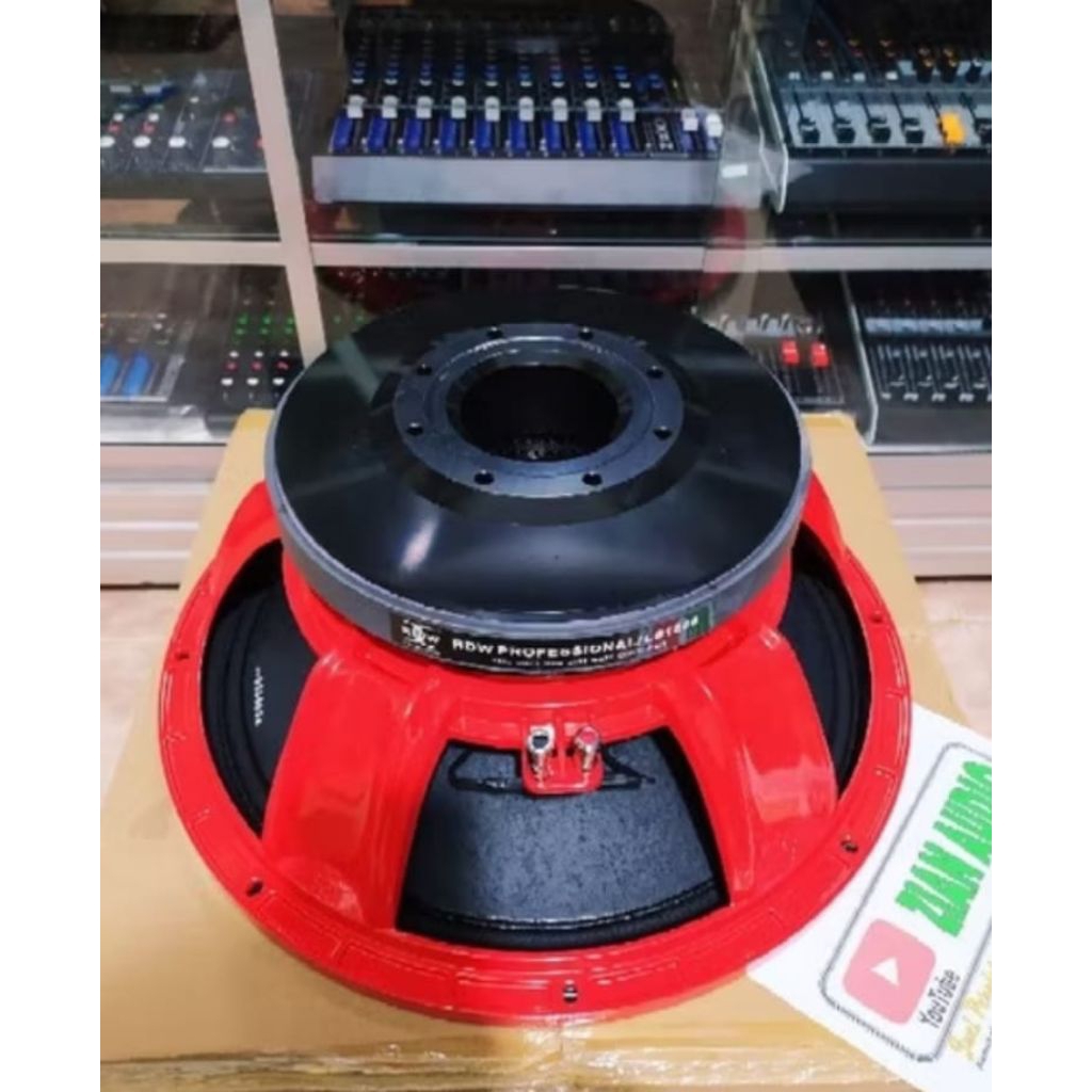Speaker RDW 18" Original LS1885 vc5" wajib paking kayu