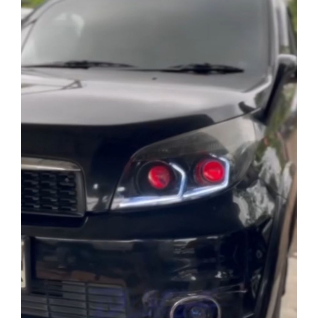 SLIME L FRAME HEXAGONAL LED RGB MOBIL RUSH TERIOS TAHUN 2007 - 2014