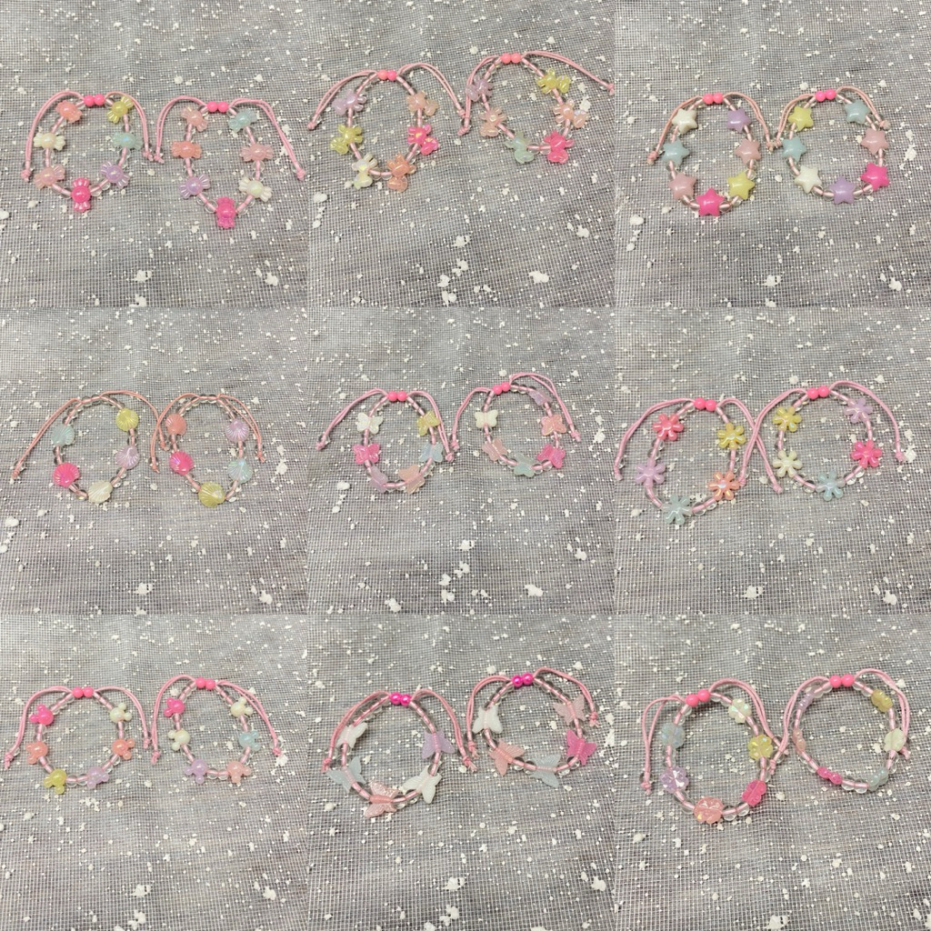1 Pcs Gelang Manik Jelly Bening Khas Jogja