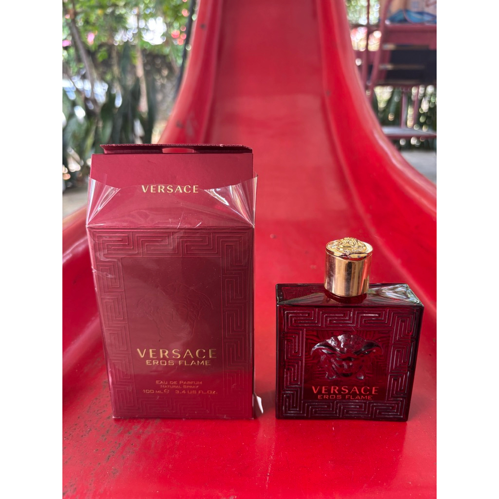 Botol Kosong + Box ORI Versace Eros Flame EDP 100 ml