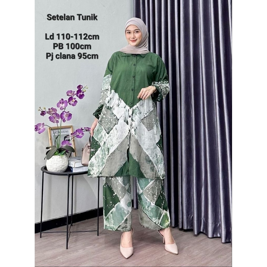 one set long tunik