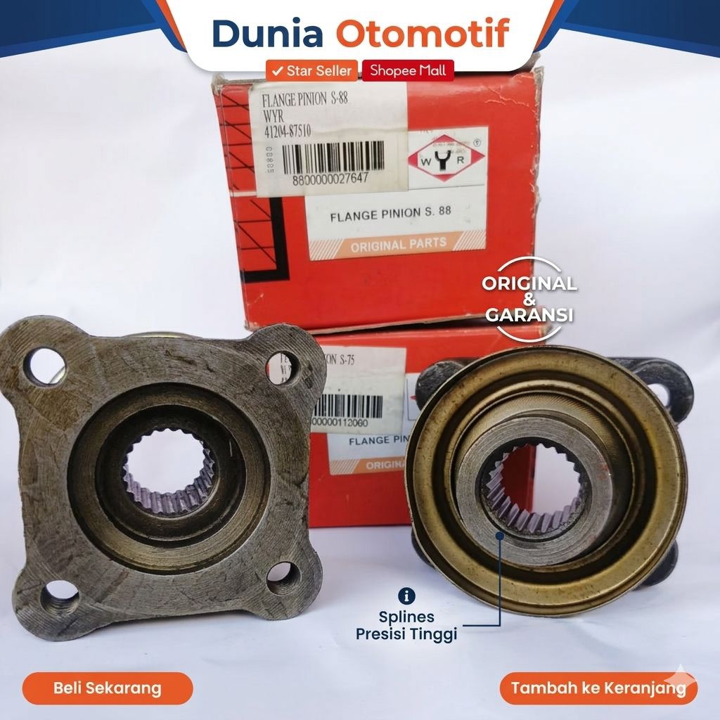 SOK GARDAN  S-75 S-88 FLANGE PINION  S 75 dan S 88