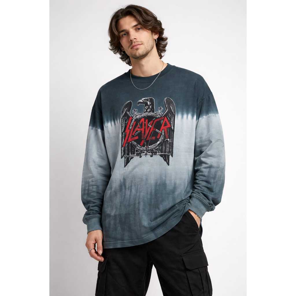 Longsleeve Oversize Tiedye Slayer Mc.F Supply co