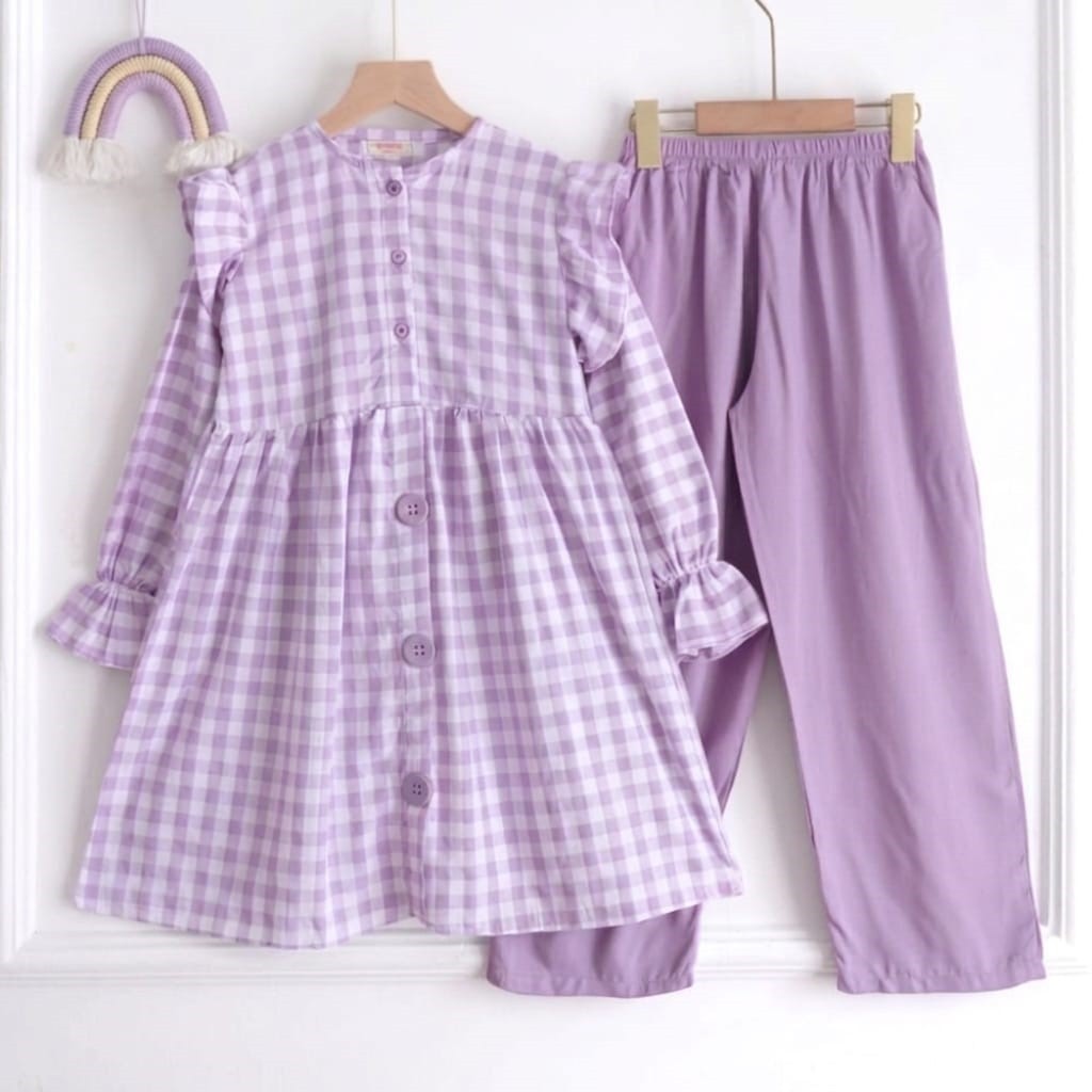 HOLALA SET STYLE LUCU KIDS ANAK PEREMPUAN