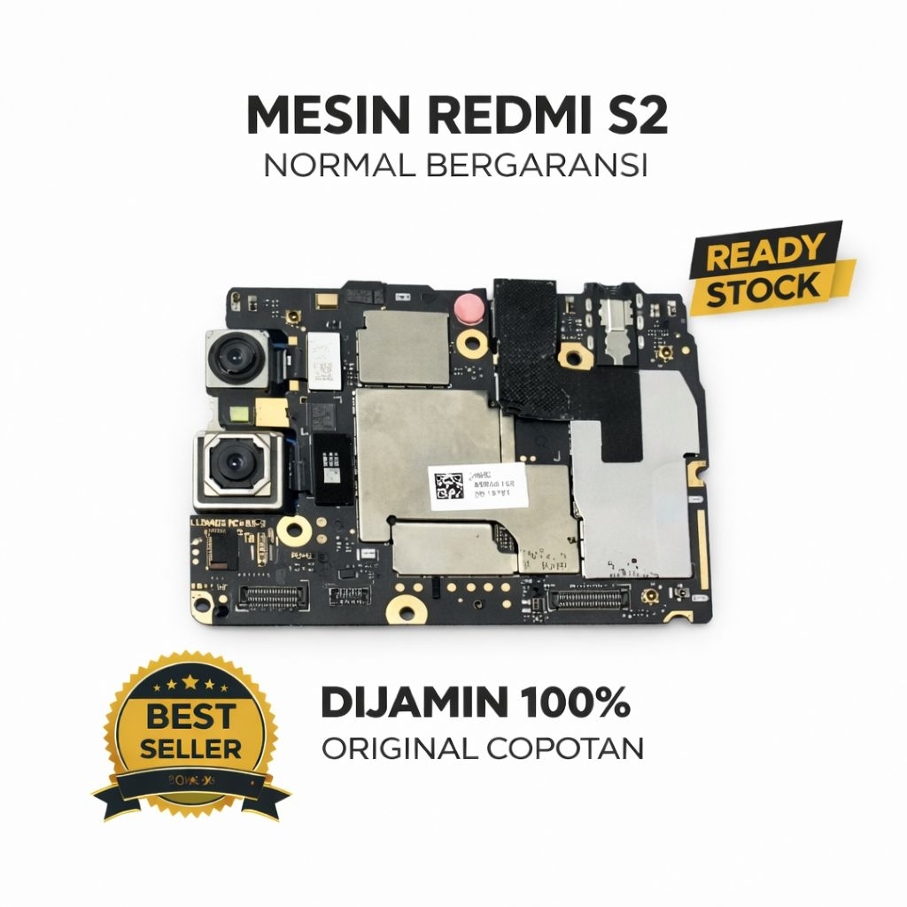Mesin Redmi S2 Ram 3/32 & 4/64 MIUI 12 Normal Bergaransi