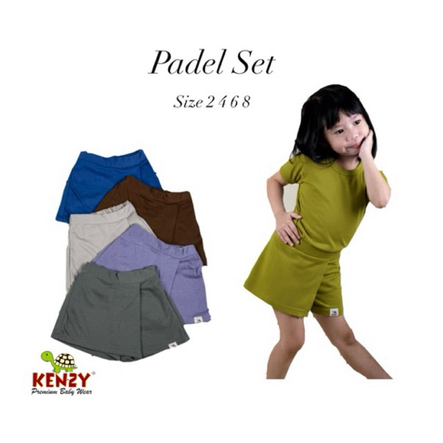 Padel Set | Setelan Anak Perempuan | Baju Anak Perempuan | kenzy baby