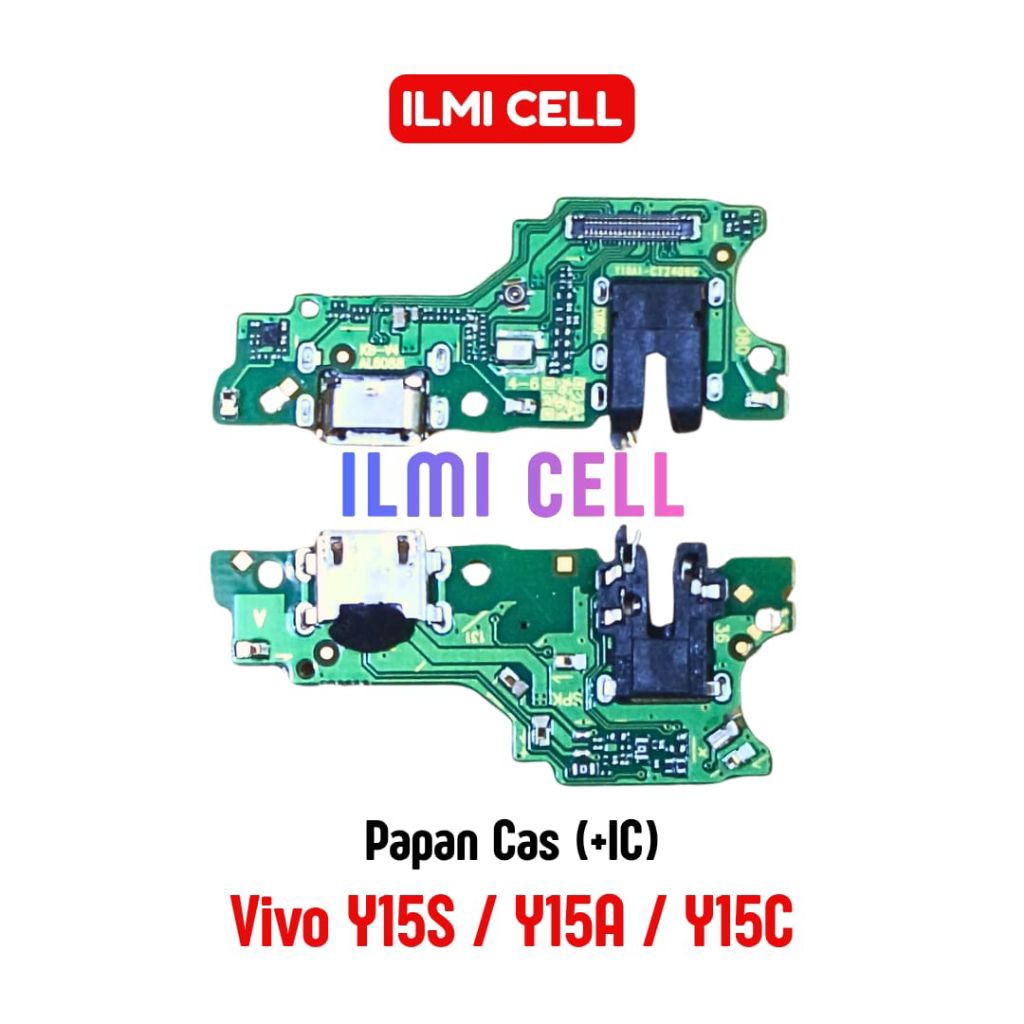 PAPAN KONEKTOR CAS MIC VIVO Y15S/ Y15A/ Y15C ORI