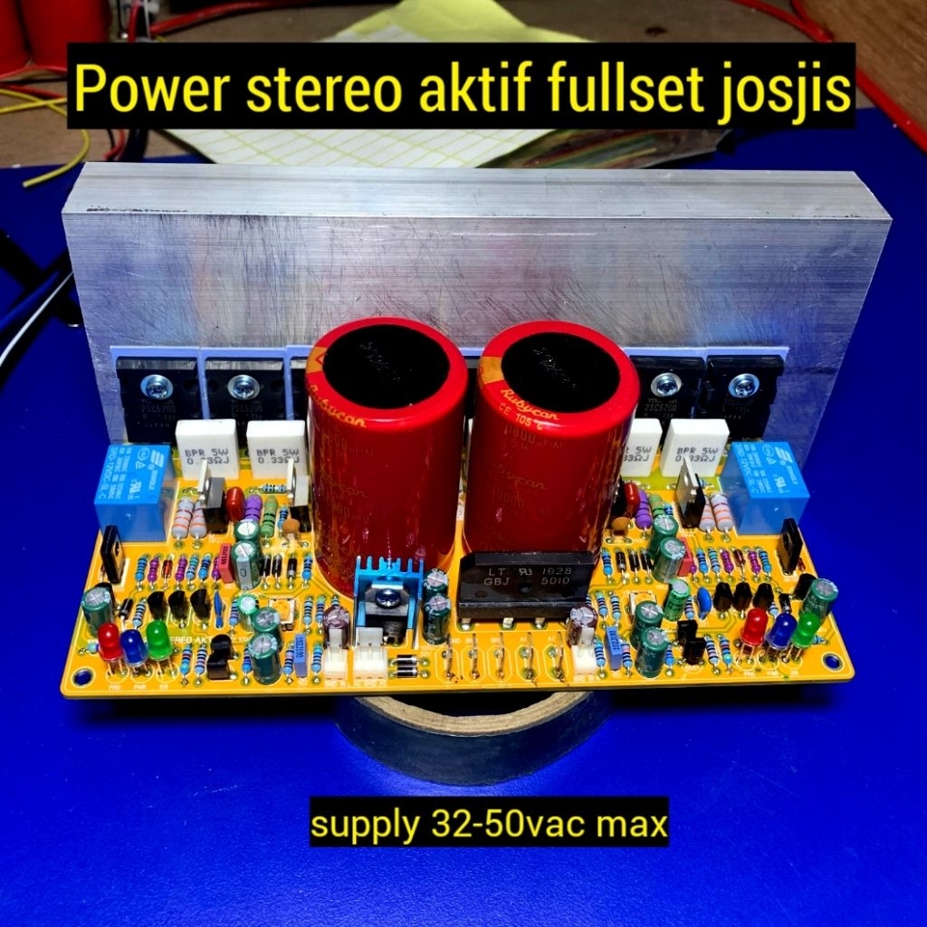 Paket Kit Driver Power Stereo Lengkap Fullset Original