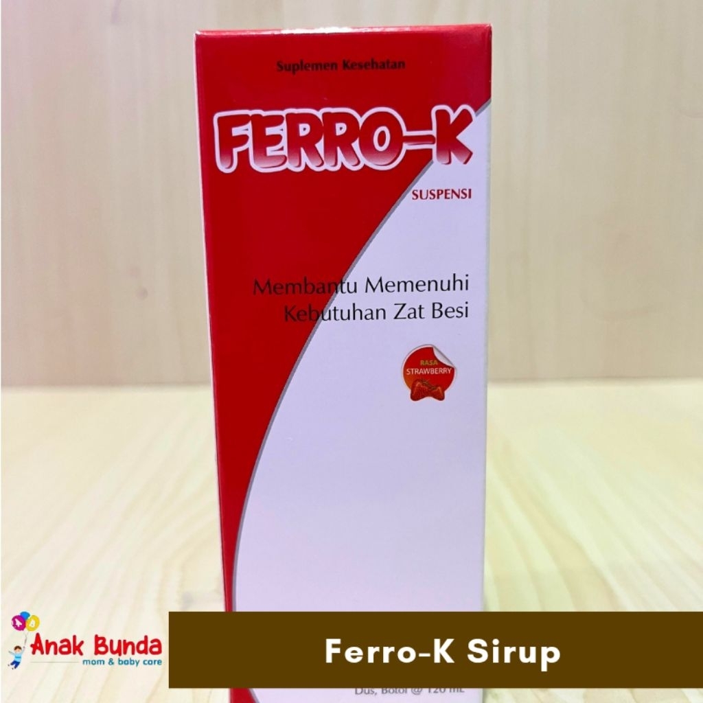 Ferro K Sirup | Zat besi | Zat besi anak