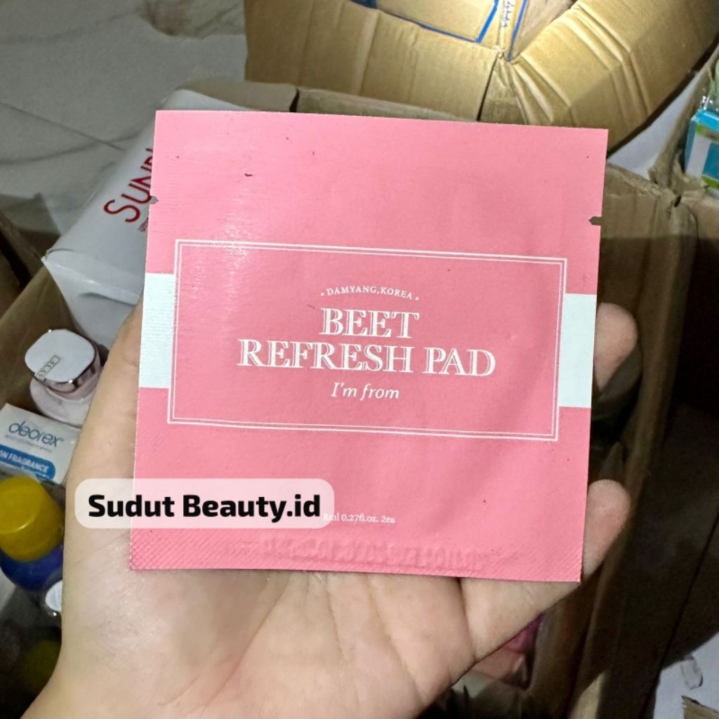 I'M FROM Beet Refresh Pad Pads Travel | Trial