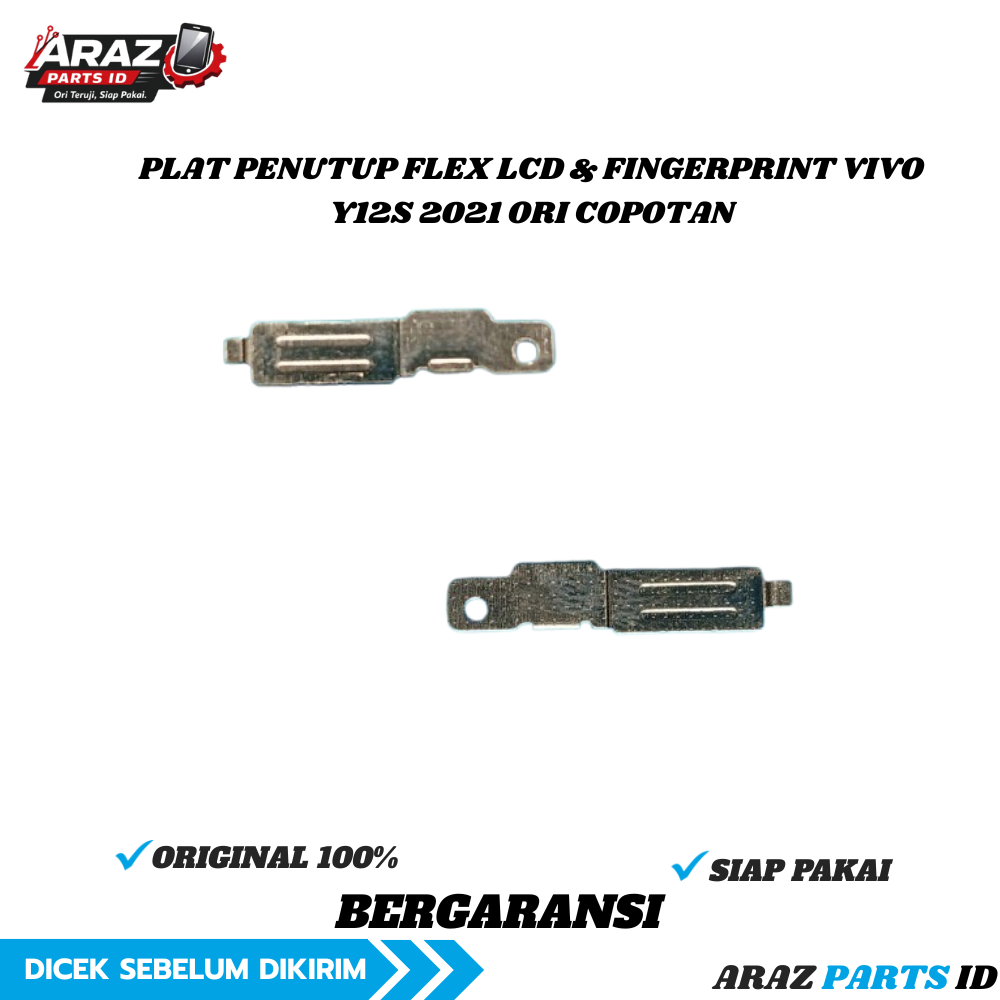 Kaleng Penutup Flexible LCD + Fingerprint Vivo Y12s 2021 Original Copotan - Araz Parts ID