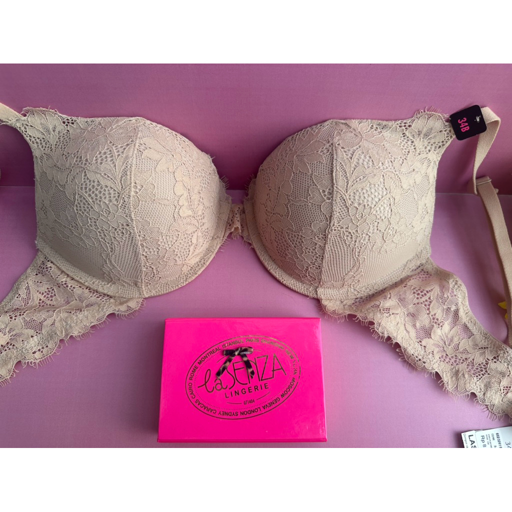 Bra Lasenza Hello Sugar La Senza Size 34B Rose Tan
