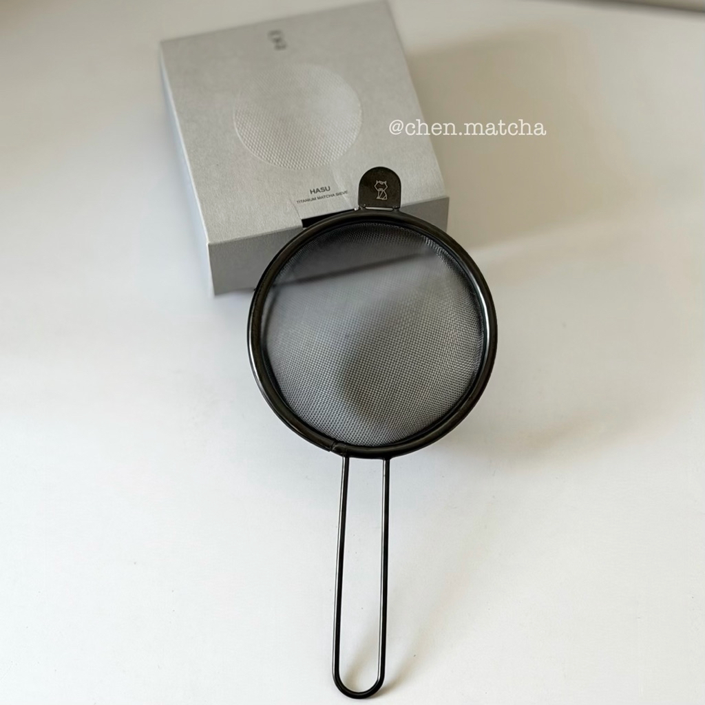 Niko Neko Hasu / Titanium Matcha Sieve (ready)