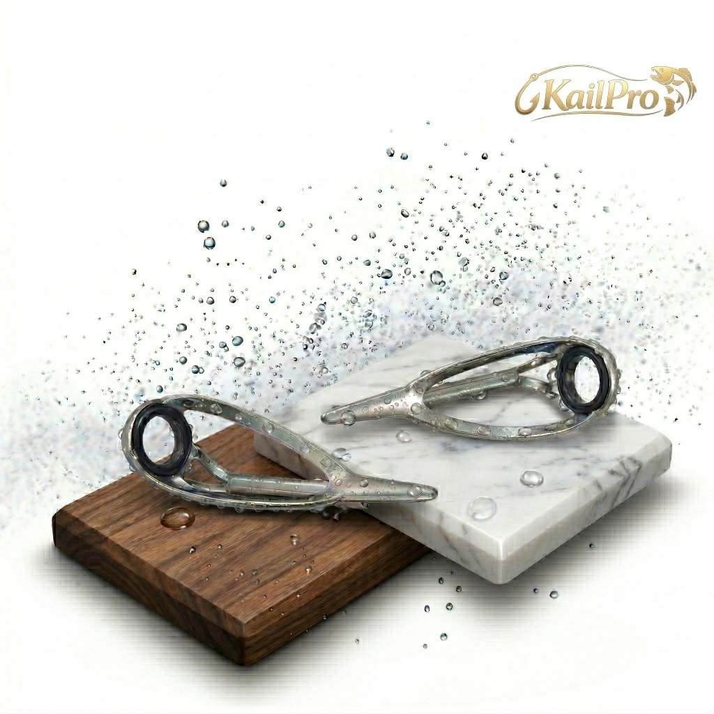 Ring Guide Joran CRT Natural K-Series Stainless Anti Karat | Presisi Tinggi Kuat & Tahan Lama | Cust