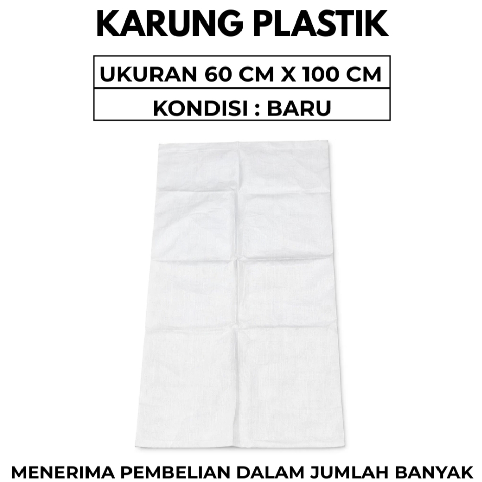 Karung 60 X 100 Cm Premium Karung Plastik 60x100 Karung Plastik Tebal Baru Karung Plastik Besar Uk 6