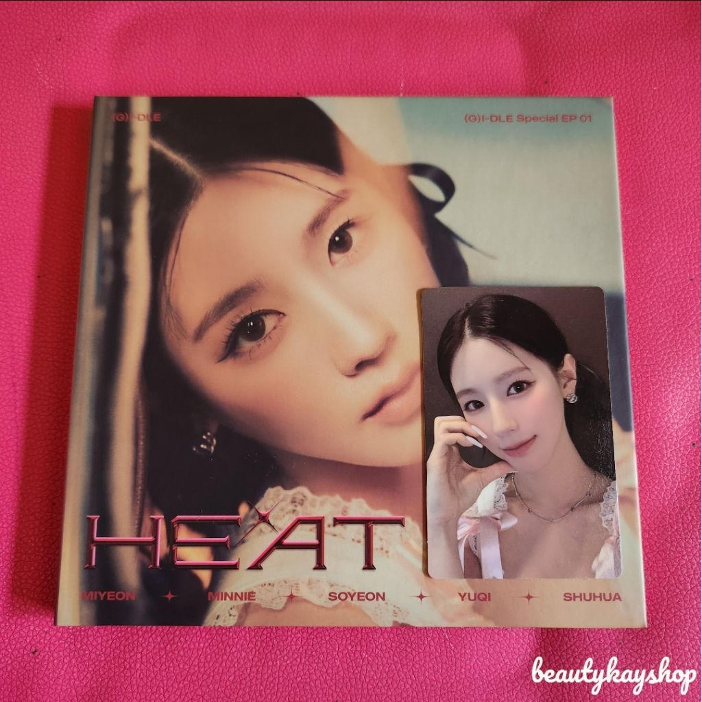 Fullset Album (G)i-dle Gidle Heat Miyeon (FREE PC Gidle Rexona)