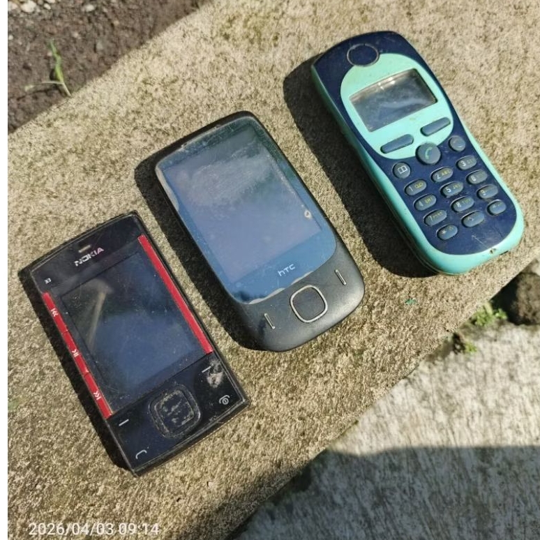 hp jadul, siemens c35, htc, nokia x100