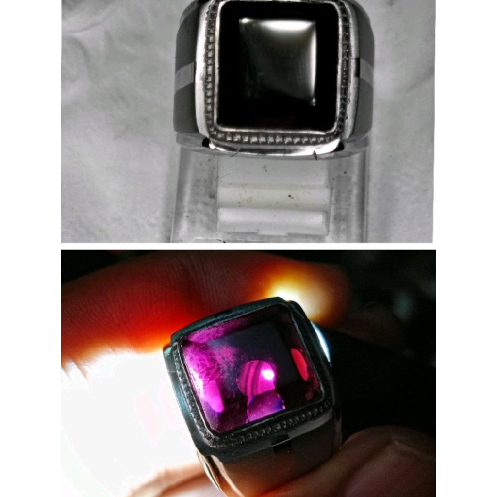 Batu Cincin Kecubung Wulung Super