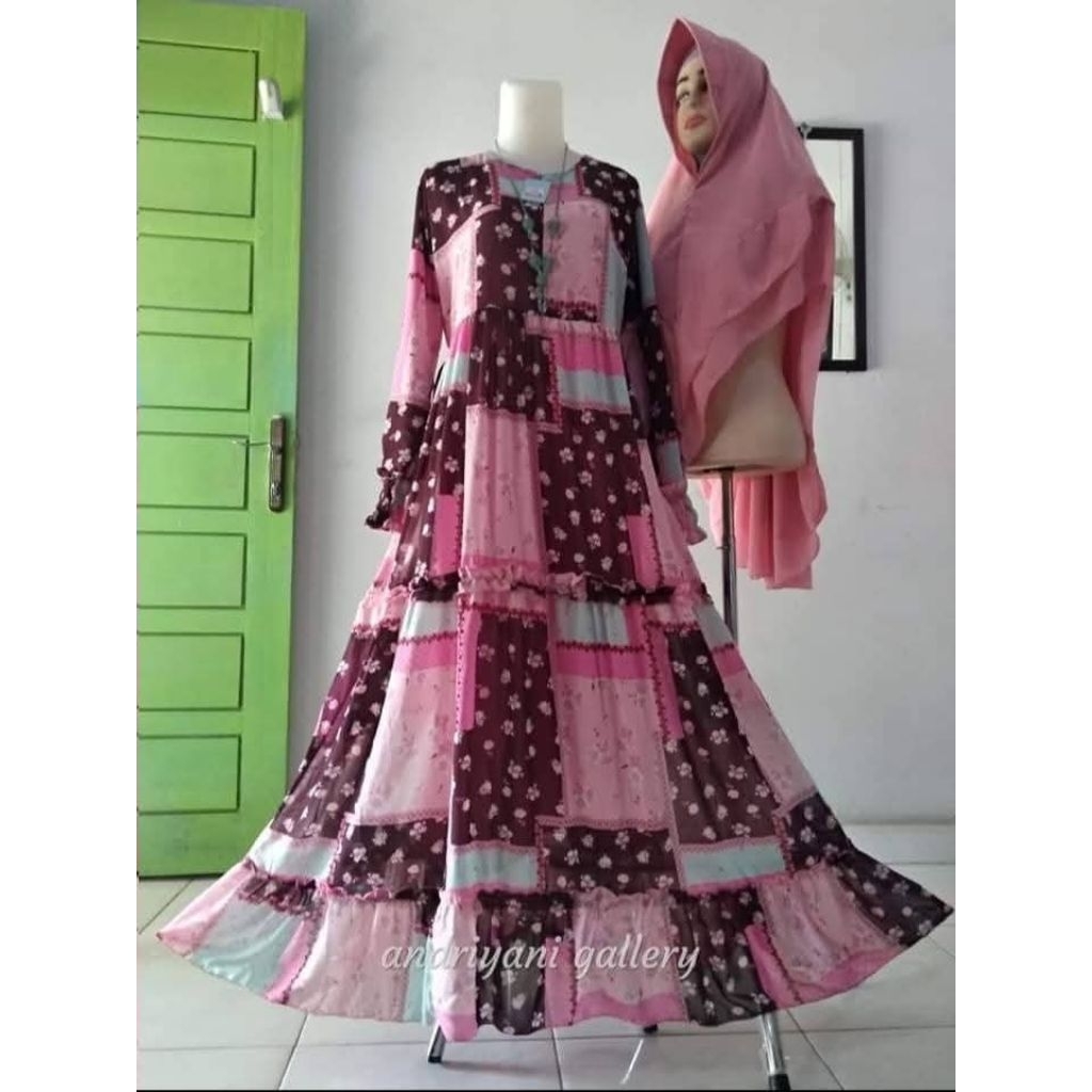 set gamis ceruti