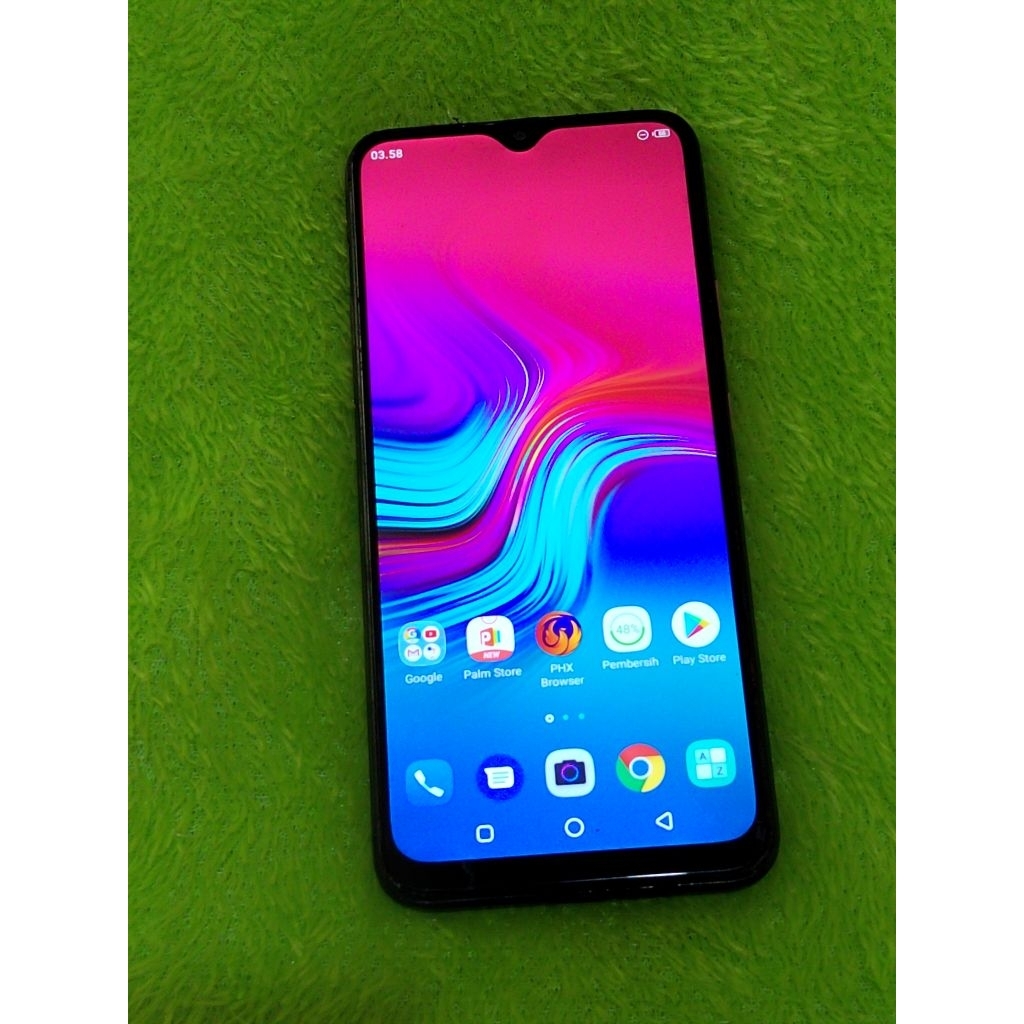 Infinix hot 9 play ram 2/32 handphone second berkualitas