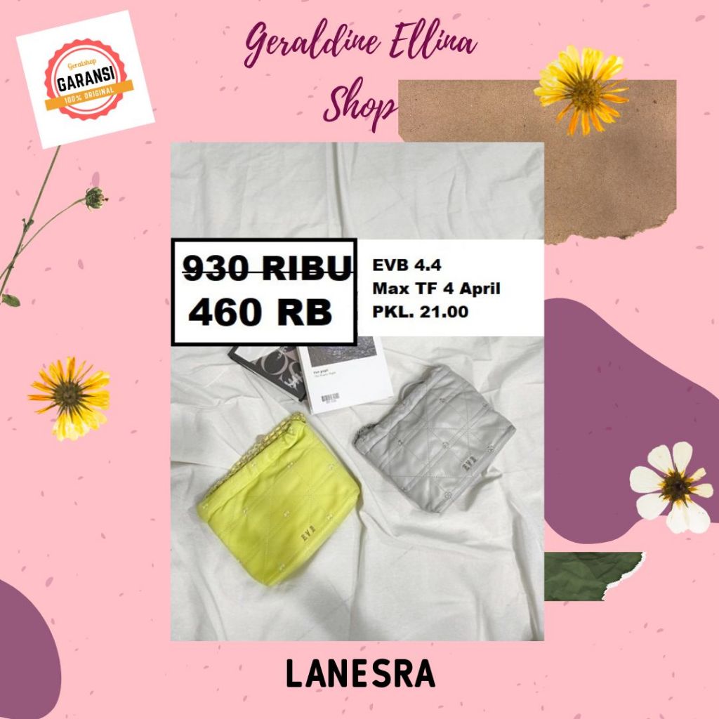 Tas selempang wanita EVB original sale seri LANESRA