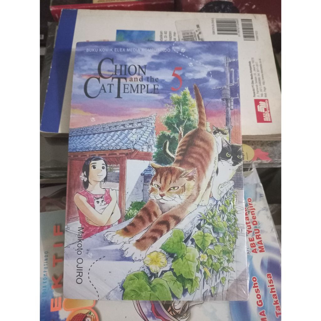 komik chion and the cat temple vol 5