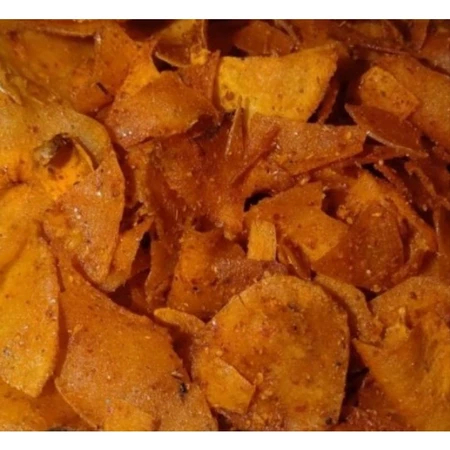 Keripik Rawit Galak Lada Kemasan Isi 500 Gram Makanan Ringan Kripik Setan Pedas