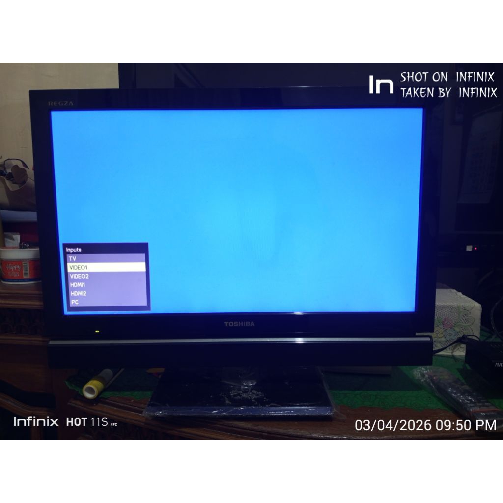 TV LED Toshiba Analog 24 inch Normal  model 24PS10E