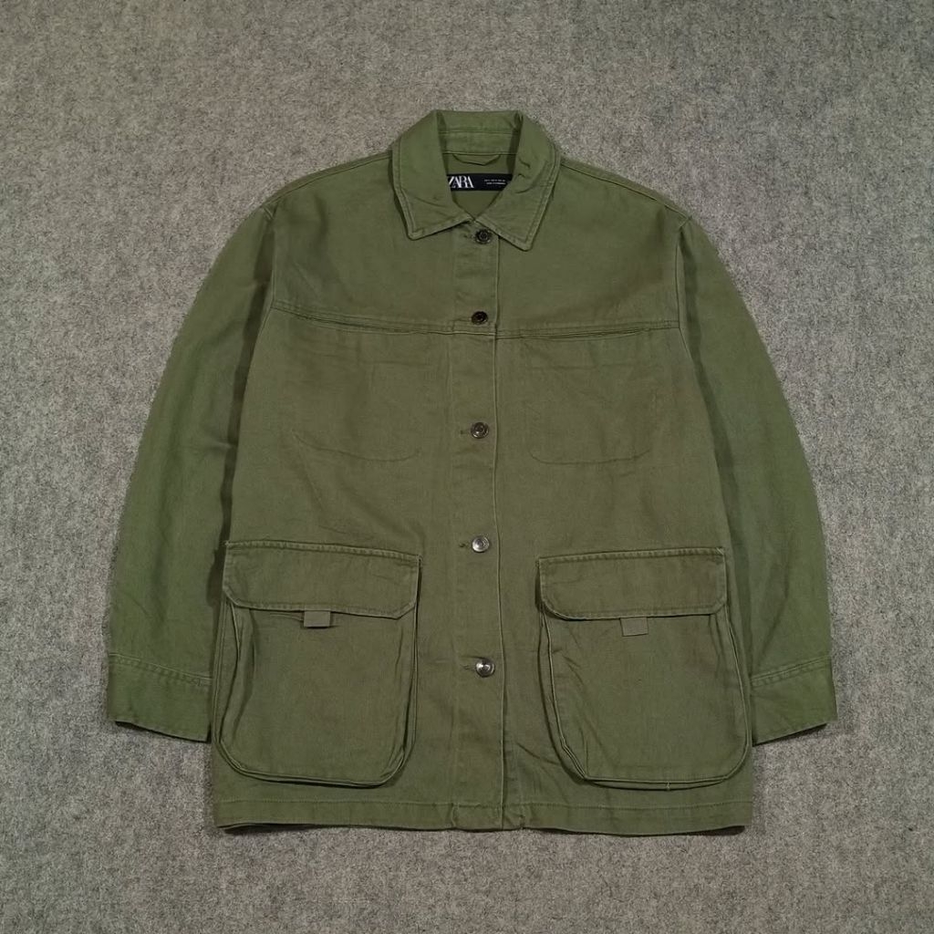 Jaket pria ZARA size fit XL second