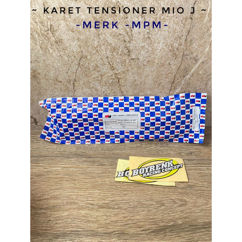KARET TENSIONER MIO J (54P)  MPM - BOYRENK RACING CONCEPT OLSHOP