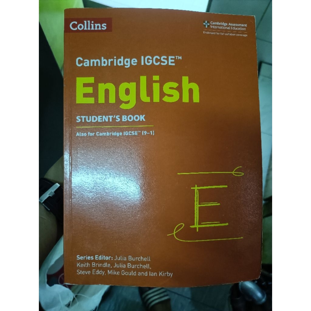 Cambridge IGCSE English students book