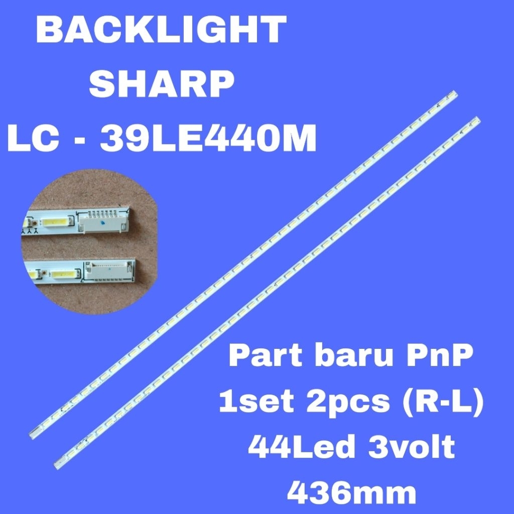 BACKLIGHT LED TV SHARP LC-39LE440M BL TV LED 39LE440M