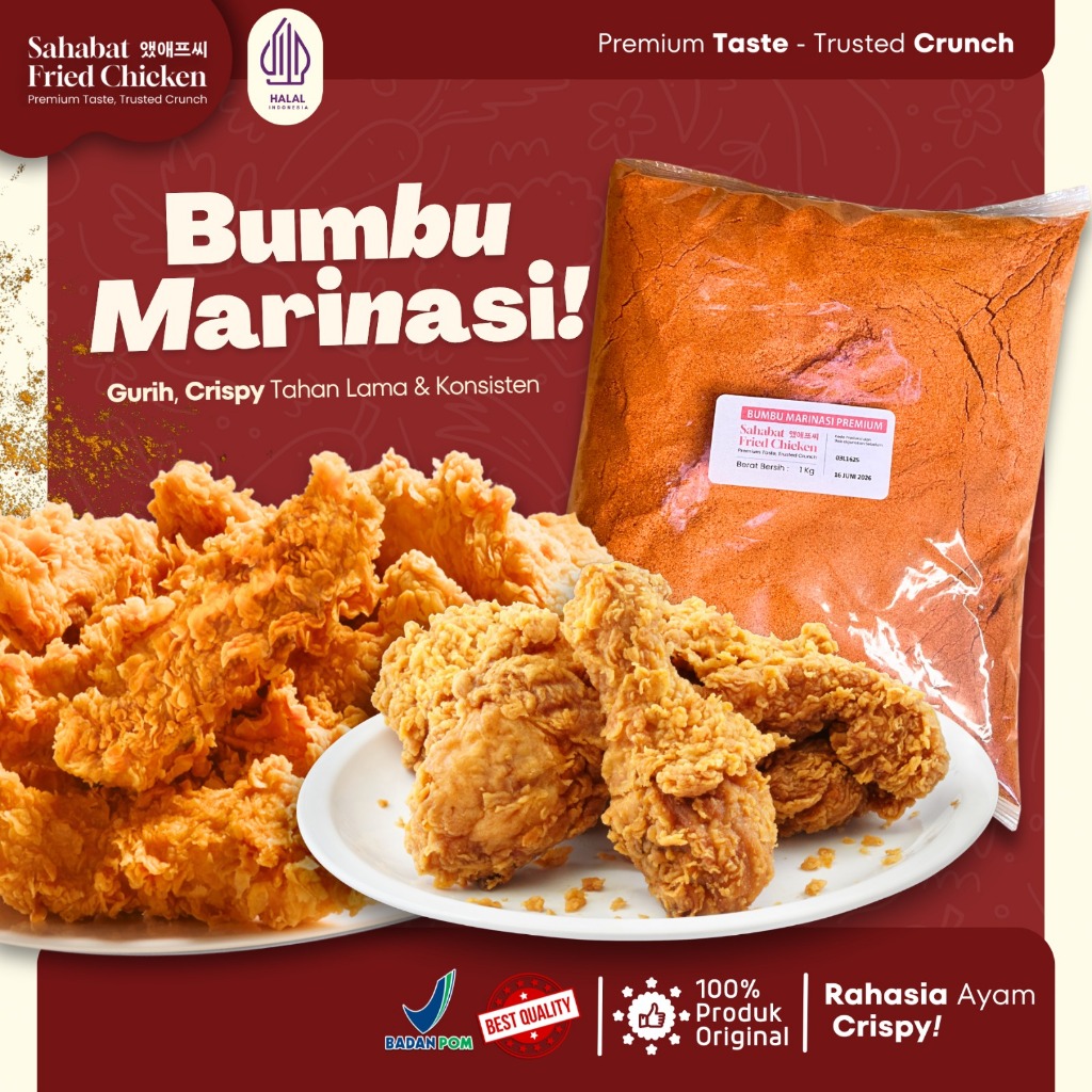 BUMBU MARINASI AYAM FRIED CHICKEN