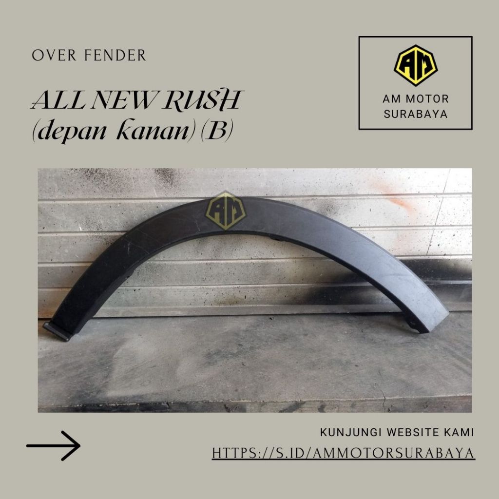 OVER FENDER ALL NEW RUSH