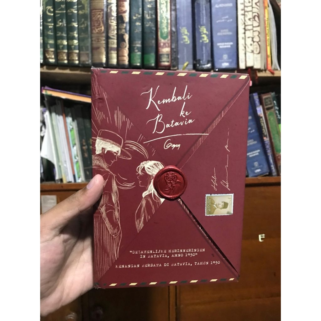 NOVEL KEMBALI KE BATAVIA (SUJ 2) PRELOVED HARD COVER : BUKU ROMANSA ZAMAN HINDIA BELANDA PENJAJAHAN 