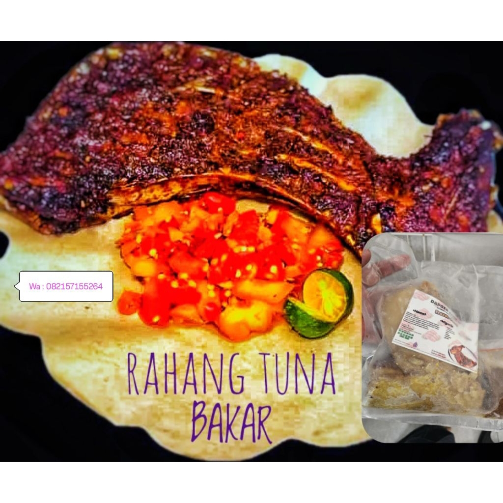 Frozen Food Rahang Tuna siap saji (L)