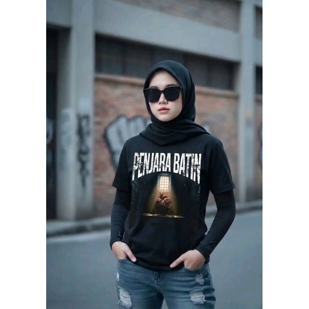 penjara batin kaos premium pria wanita bahan cotton combade