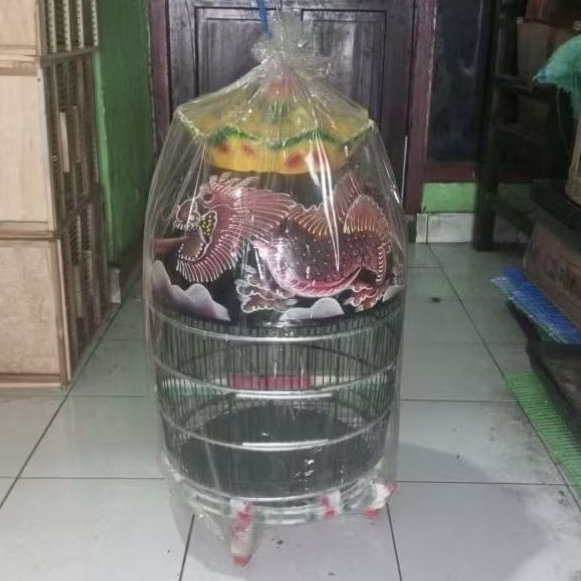 KANDANG BURUNG PERKUTUT MODEL MAHKOTA MURAH - SANGKAR BURUNG
