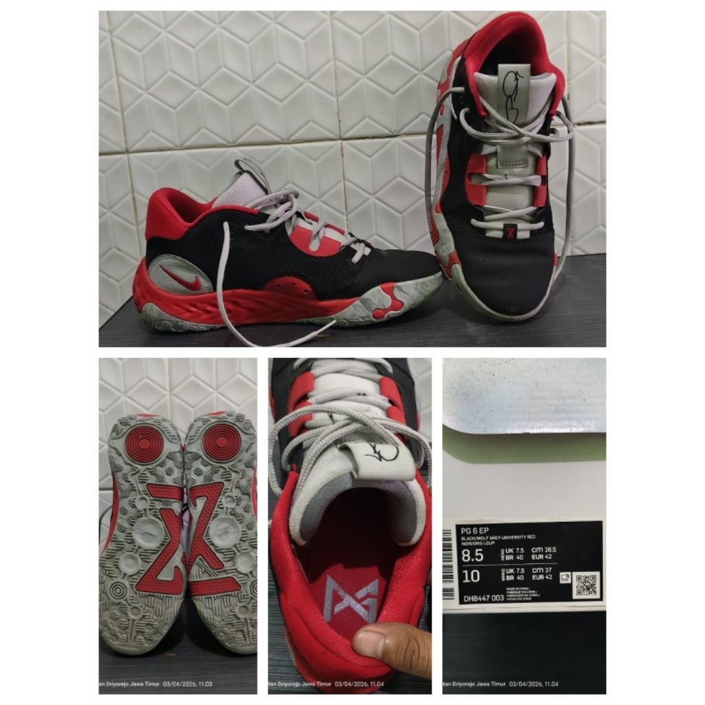 PRELOVED SEPATU BASKET - MERK NIKE